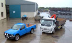 Wexford Piping and Fittings Van.